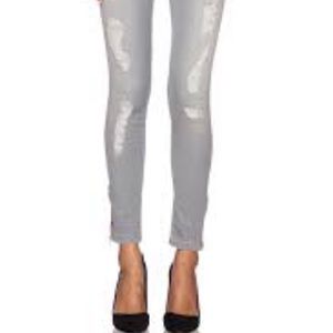Sexy ettiene marcel jeans skinny ankle destroyed Jean